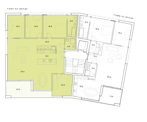 Haus F - Wohnung F7